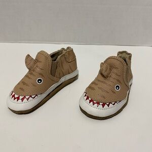 Tan shark soft bottom Robeez